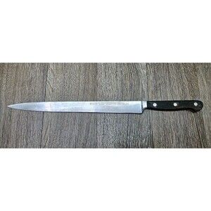Ed Wusthof Dreizackwerk 10" Carving Slicing Knife 4520/26cm Solingen Germany